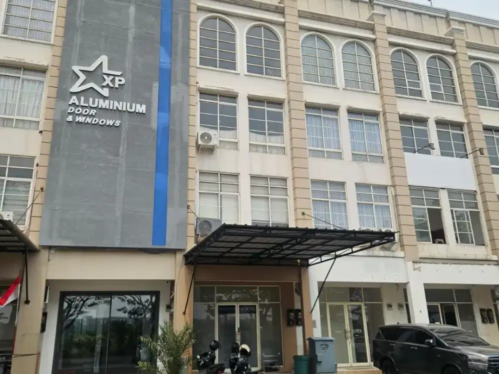 Dijual ruko Great Wall Tangerang 4 lantai sudah ada awning
