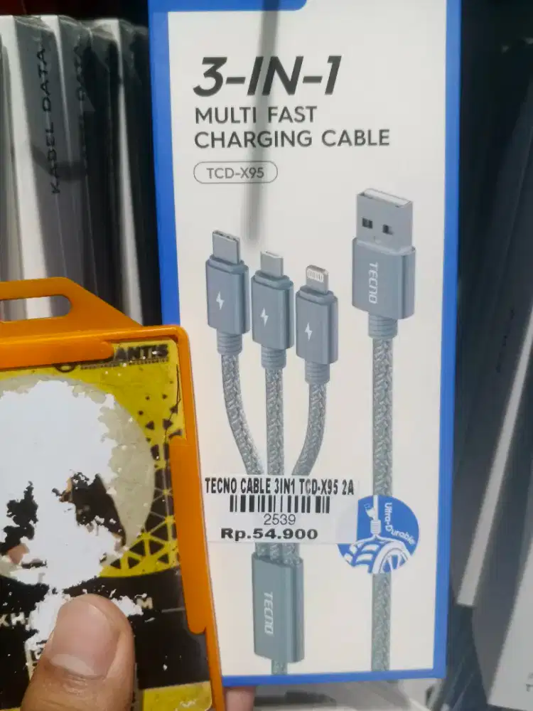KABEL DATA TECNO 3 in 1 2A