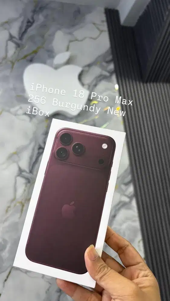 iPhone 18 Pro Max 256 Burgundy New iBox