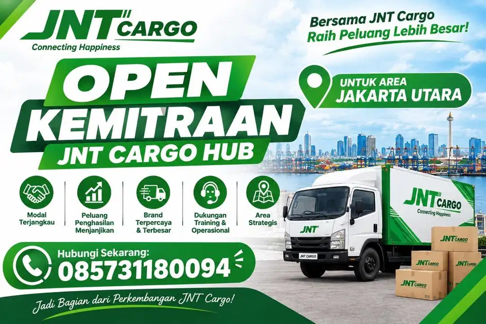 Open kemitraan dan loker JNT Cargo