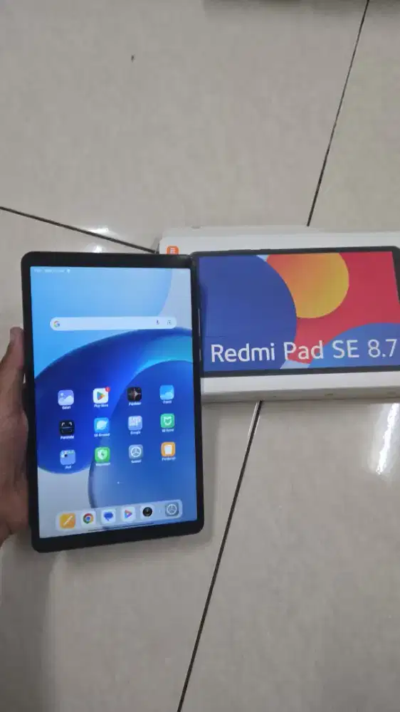 Tablet redmi pad SE 8.7 ram 4/128 fullset nominus wifi only