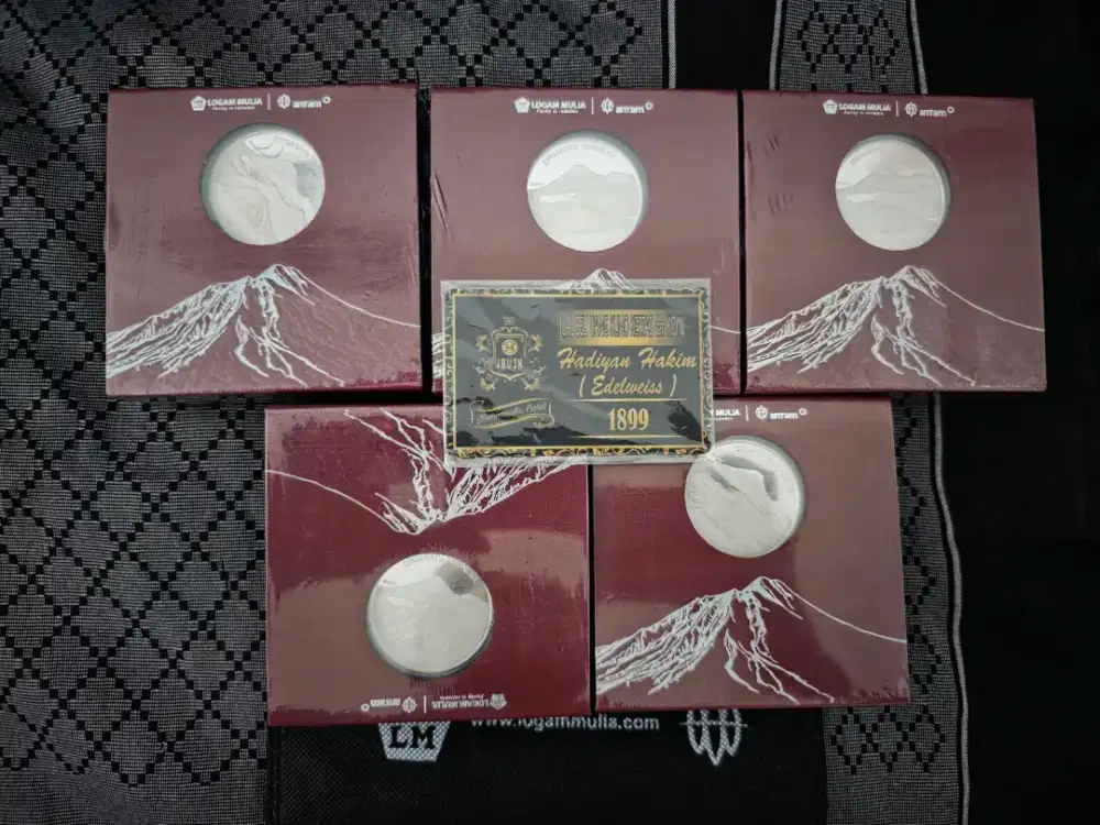 Perak Tematik Antam Seri Kemerdekaan Gunung Bromo 1Toz (31.1Gram)