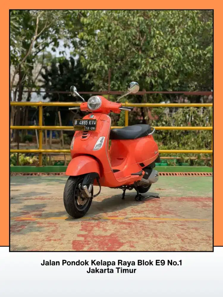 DIJUAL PIAGGIO VESPA LX 125 IGET LED TH 2021 PERFECT CONDITION