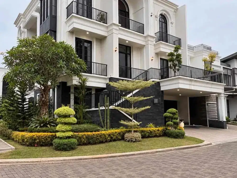 Dijual Rumah Hoek American Classic Full Furnished dengan Private Pool di The Avani BSD