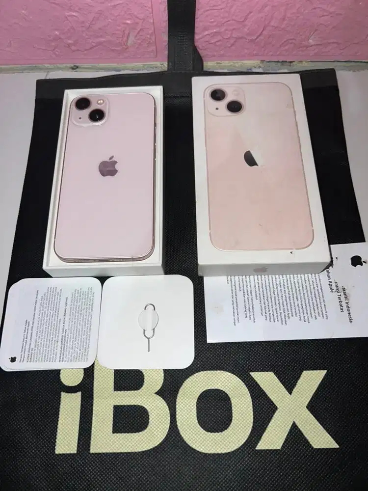 iPhone 13 256 iBox bh 80% original mulus dan fullset