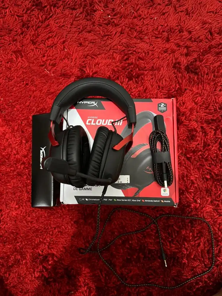 Hyperx cloud 3 baru buka segel