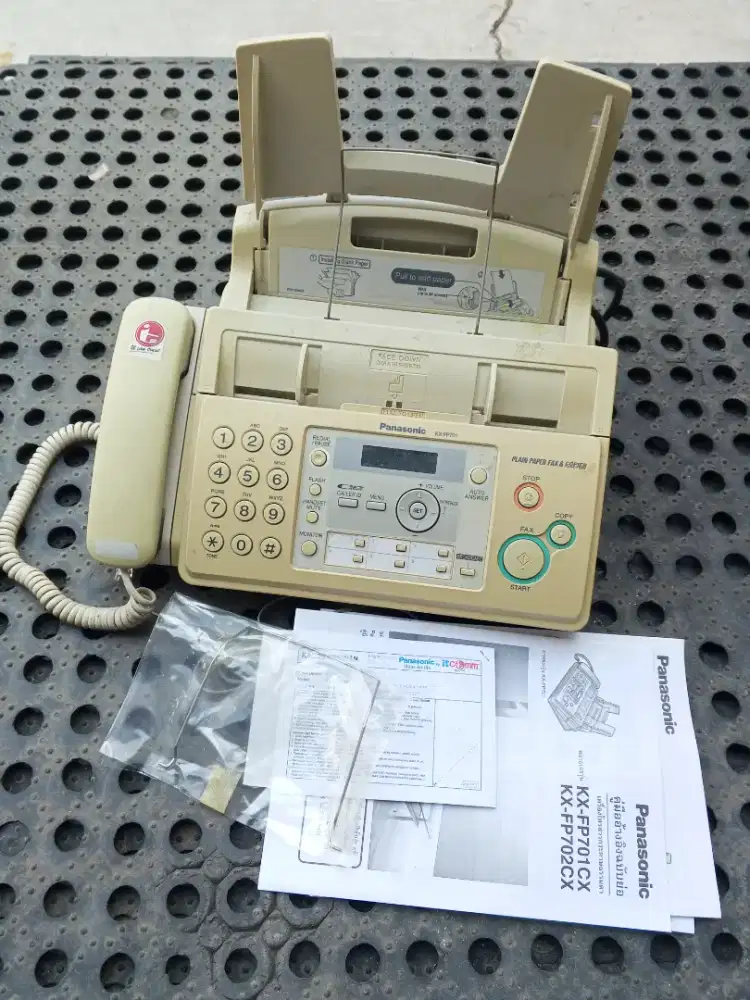 Mesin fax Panasonic KX-FP701CX Preloved