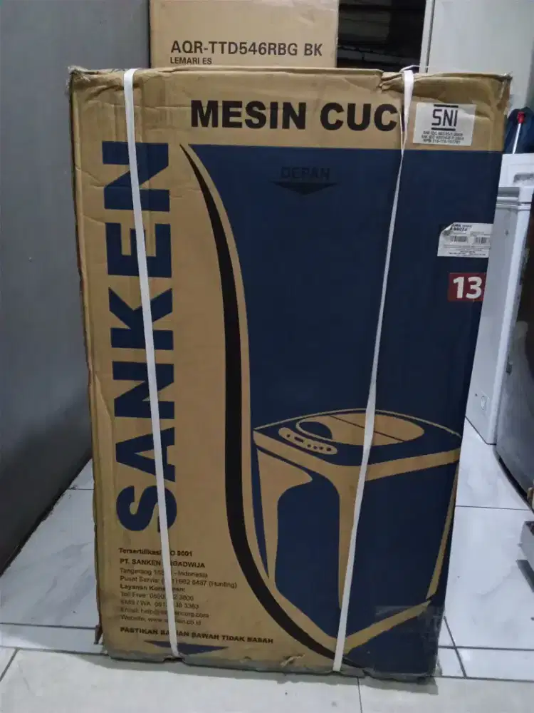 Mesin cuci 1 tabung 8kg buka an atas(Top loading)