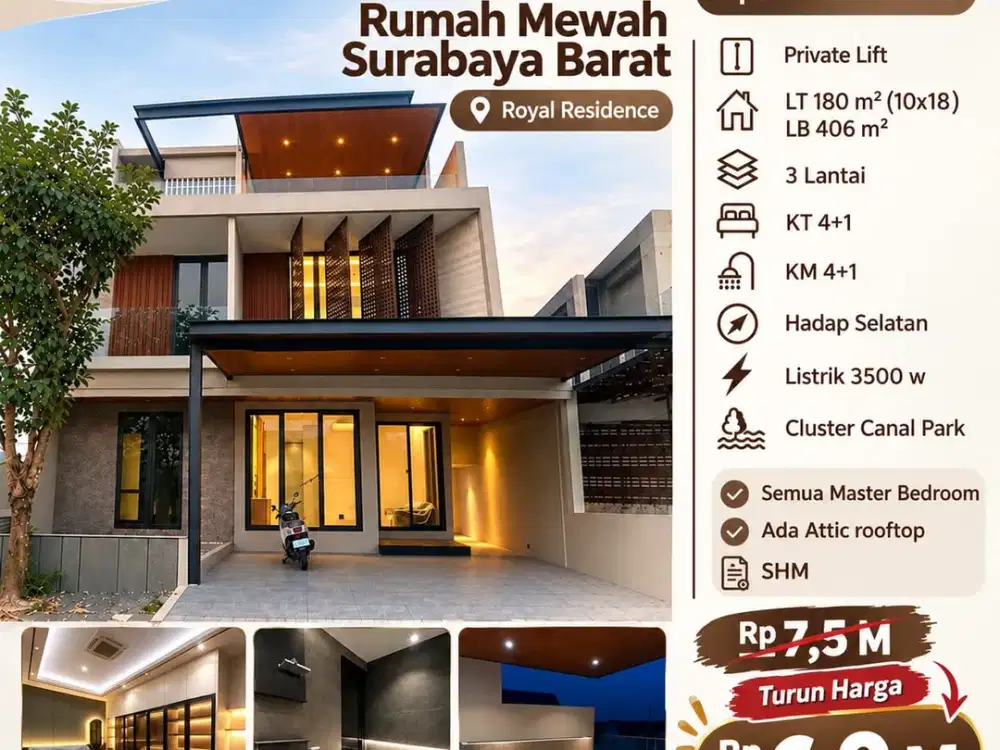 Dijual Rumah Royal Residence