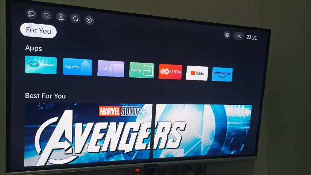 Smart tv coocaa LED 32in