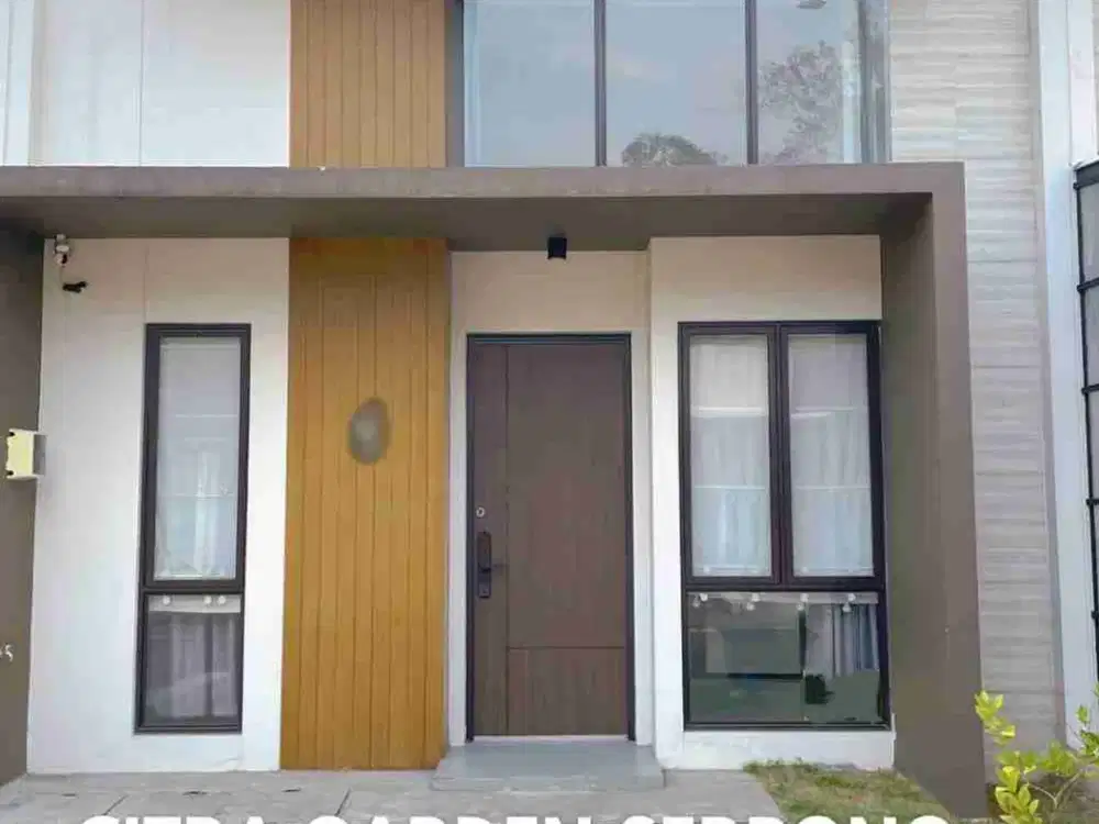 Disewakan Rumah Baru Citra Garden Serpong Harga Murah Lokasi Terdepan Nempel BSD City