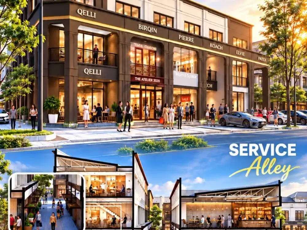 Grand Boulevard Aniva Ruko 3 & 2Lantai Lokasi Terbaik High Value Investment