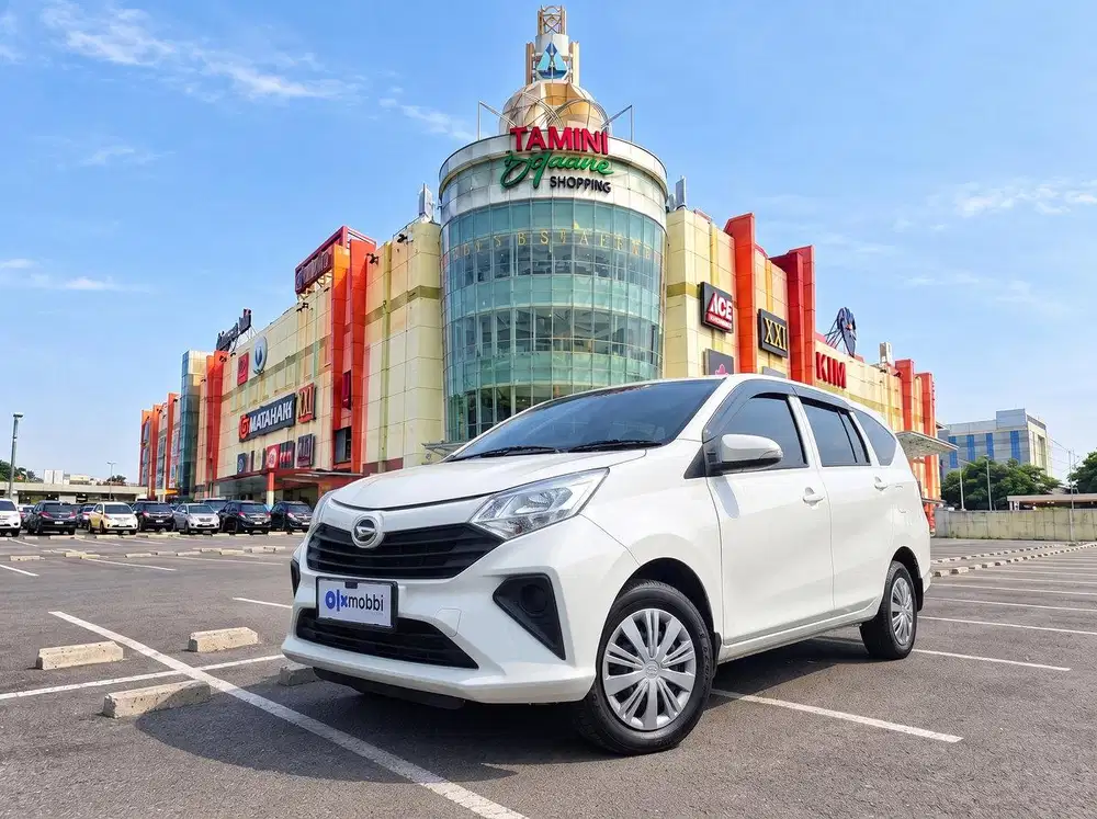 Angs Murah Daihatsu Sigra 1.2 X Bensin-AT 2022 Putih CDFTB