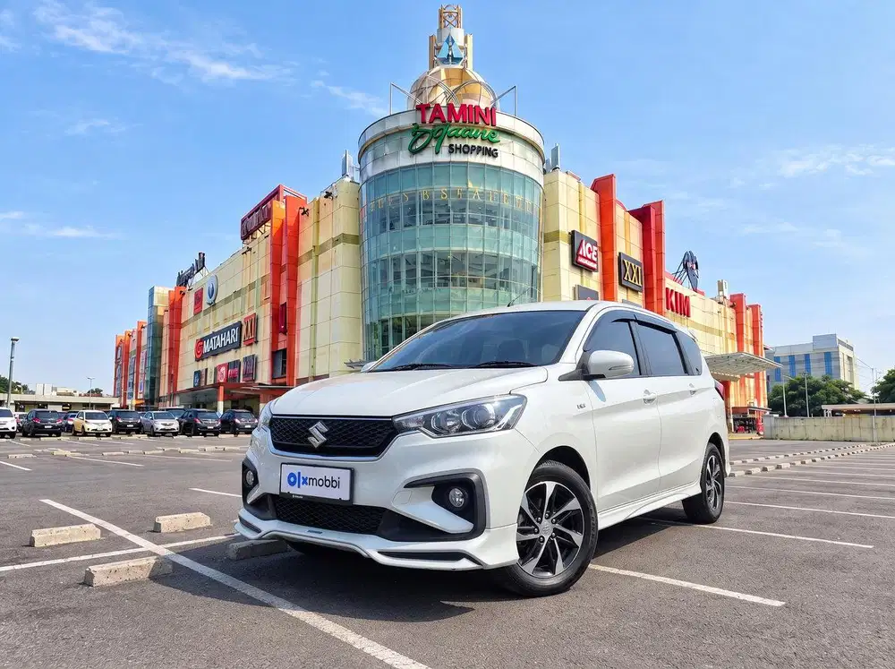 Angs Murah Suzuki Ertiga 1.5 Sport Bensin-AT 2020 Putih CSARD