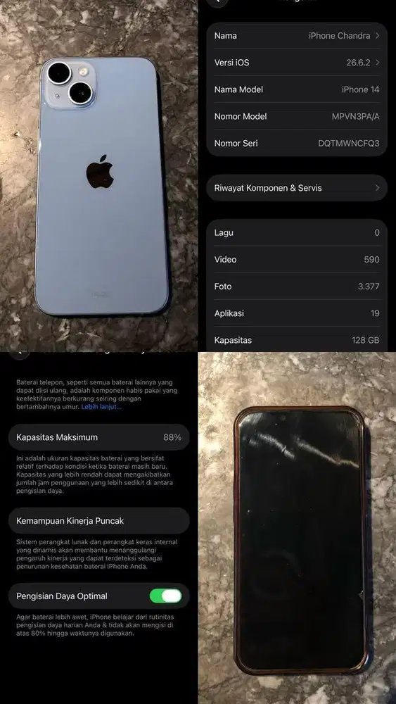 Jual handphone second