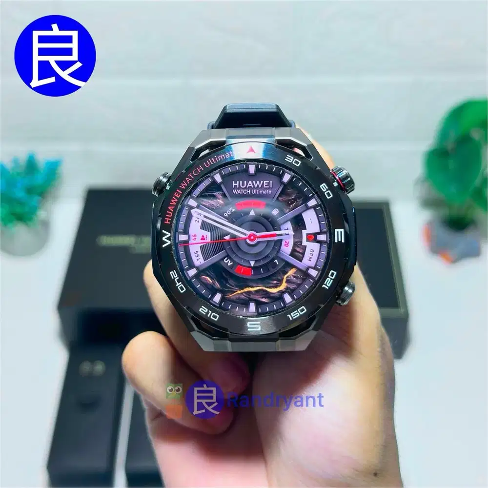 Huawei Watch Ultimate 2 Black Garansi Resmi Indo Fullset Ori Mulus