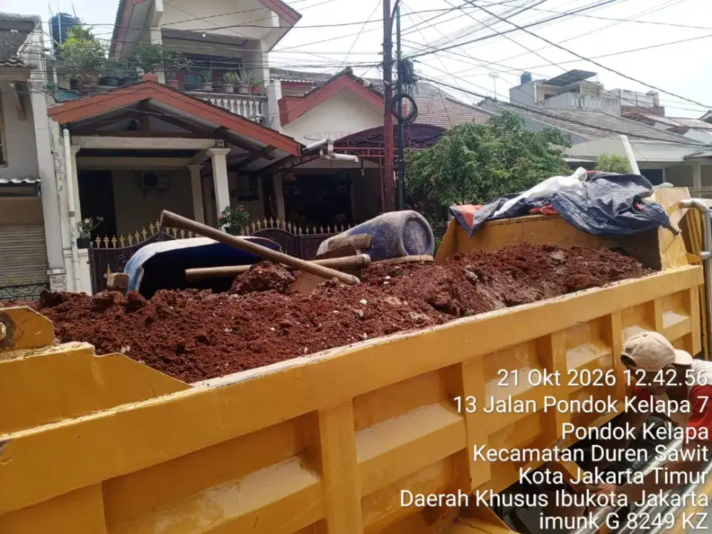 Jasa buang puing sampah