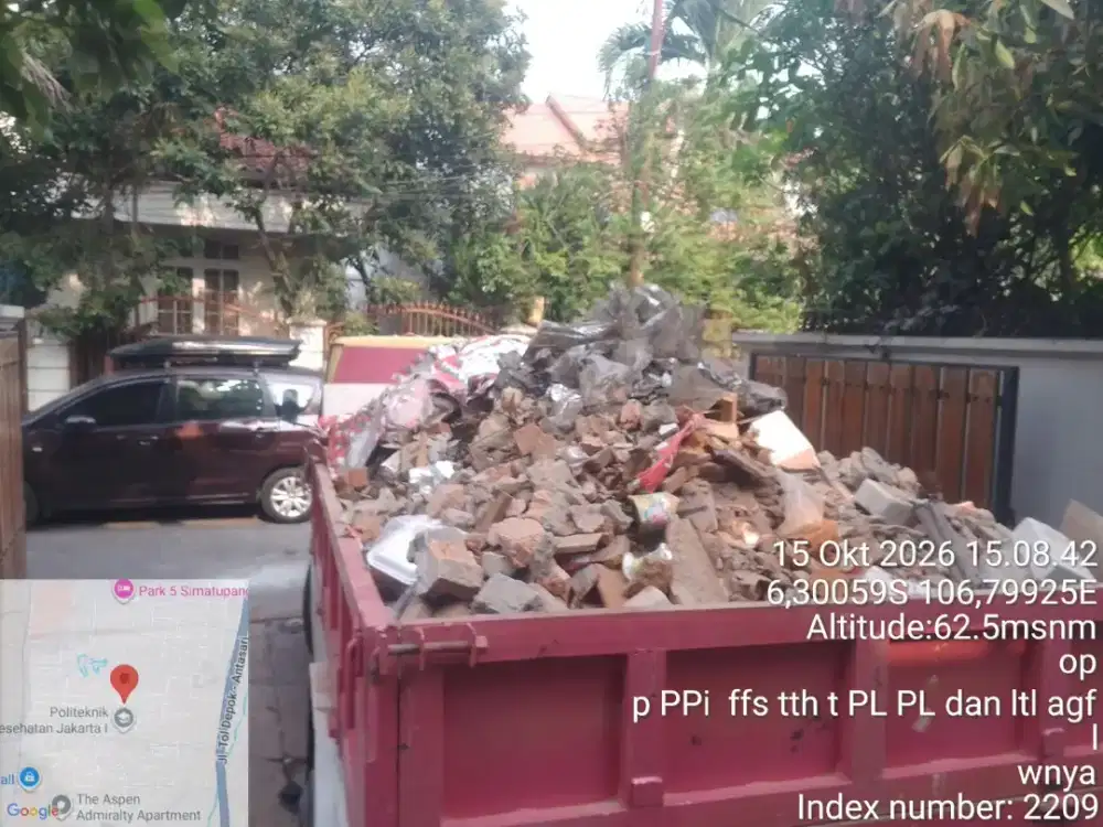 Jasa buang puing dan urugan