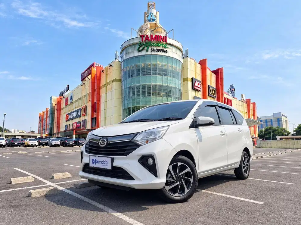 Angs Murah Daihatsu Sigra 1.2 R Bensin-AT 2020 Putih CVONB