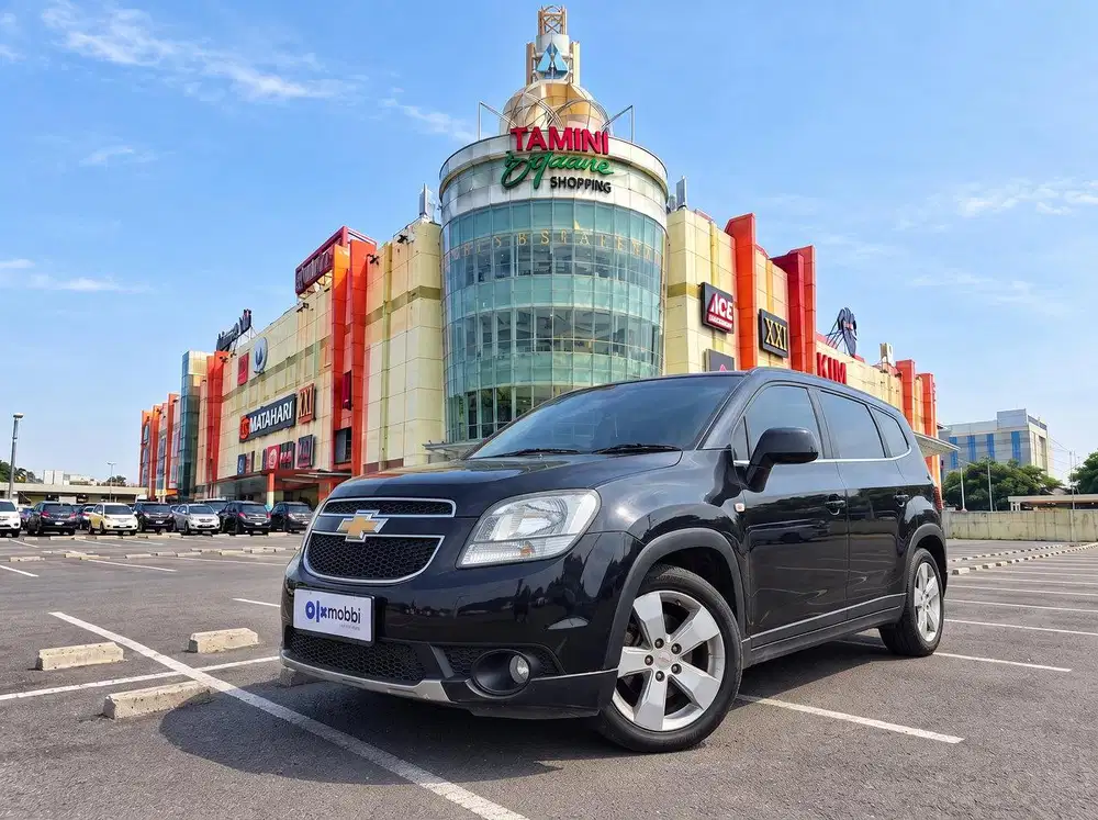 Angs Murah Chevrolet Orlando 1.8 LT Bensin-AT 2014 Hitam CBIEB