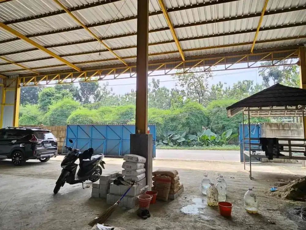 GUDANG LEGOK LUAS BESAR MURAH TERCEPAT SIAPA DAPAT DISEWAKAN TANGERANG