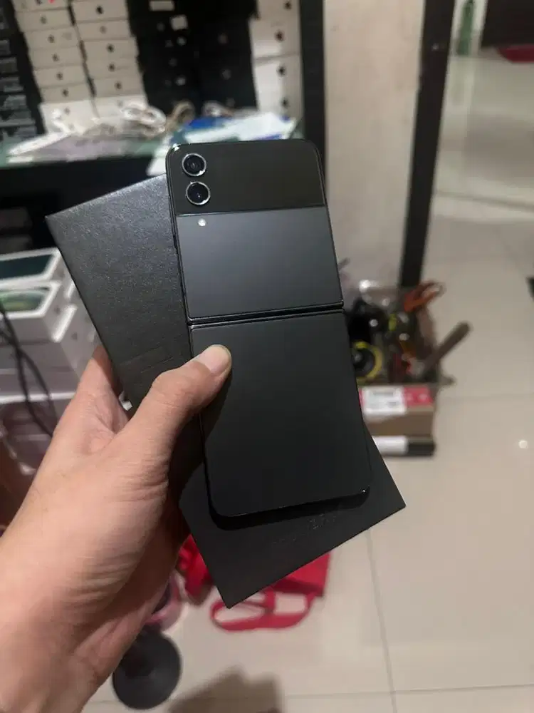 samsung galaxy z flip4 256gb fullset sein indo