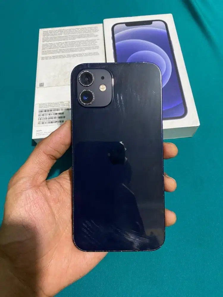 Iphone 12 128 GB Resmi Ibox fullset