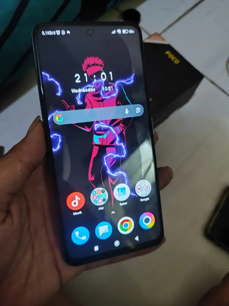 TT/BT/NAIK SPEK POCO X3 PRO 8/256 FULLSET NO MINUS