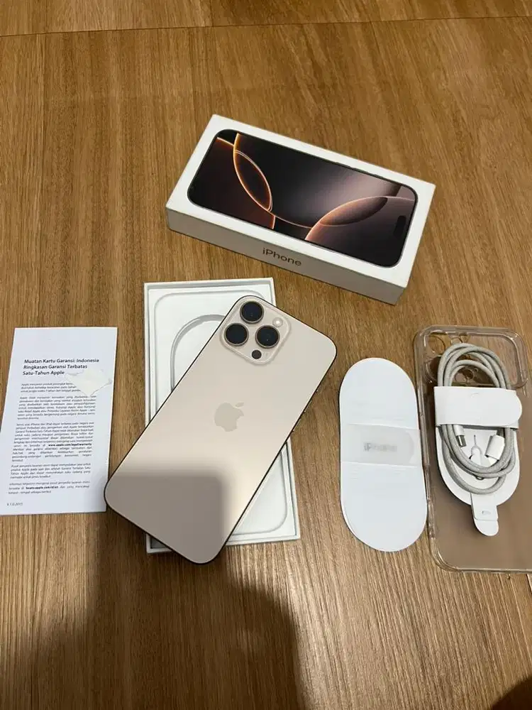 iphone 16 promax 256gb resmi ibox mulus like new