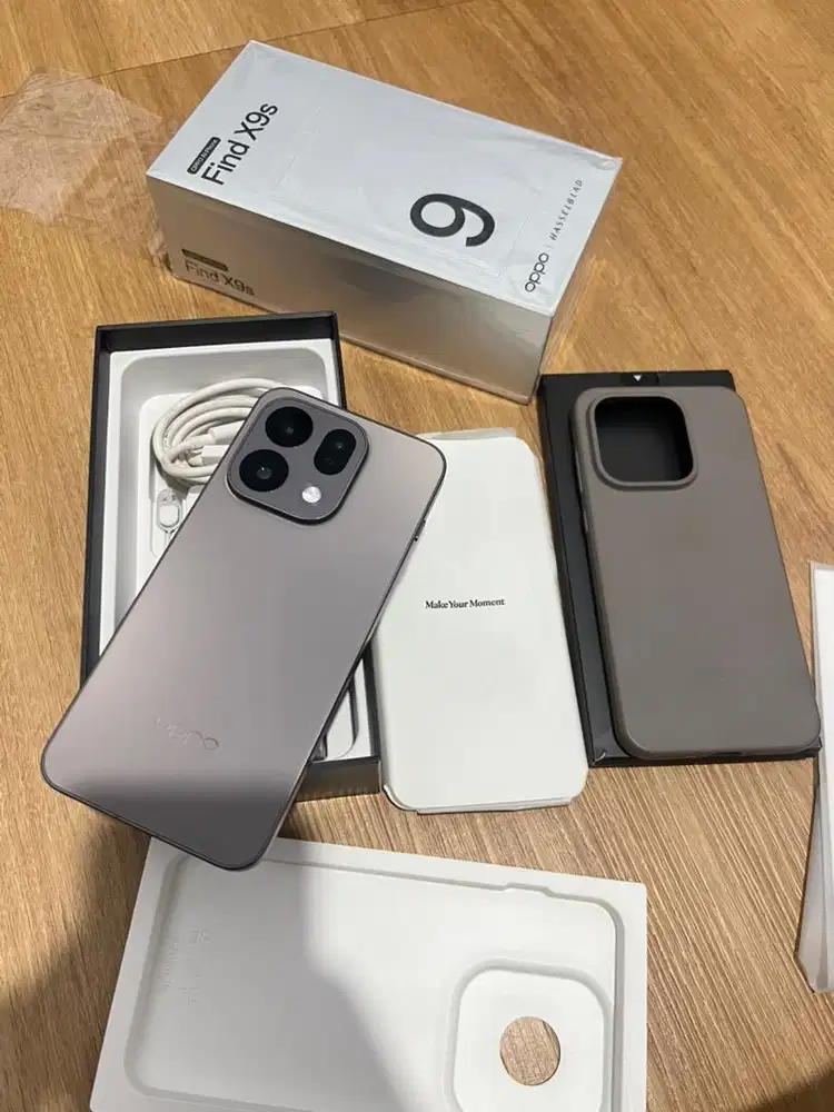 oppo find x9s 12/256gb resmi mulus