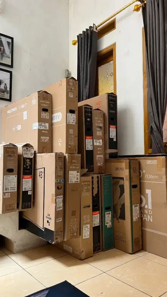 Jual macam macam tv second like new dr 24 - 55 inc+ pasang bracket