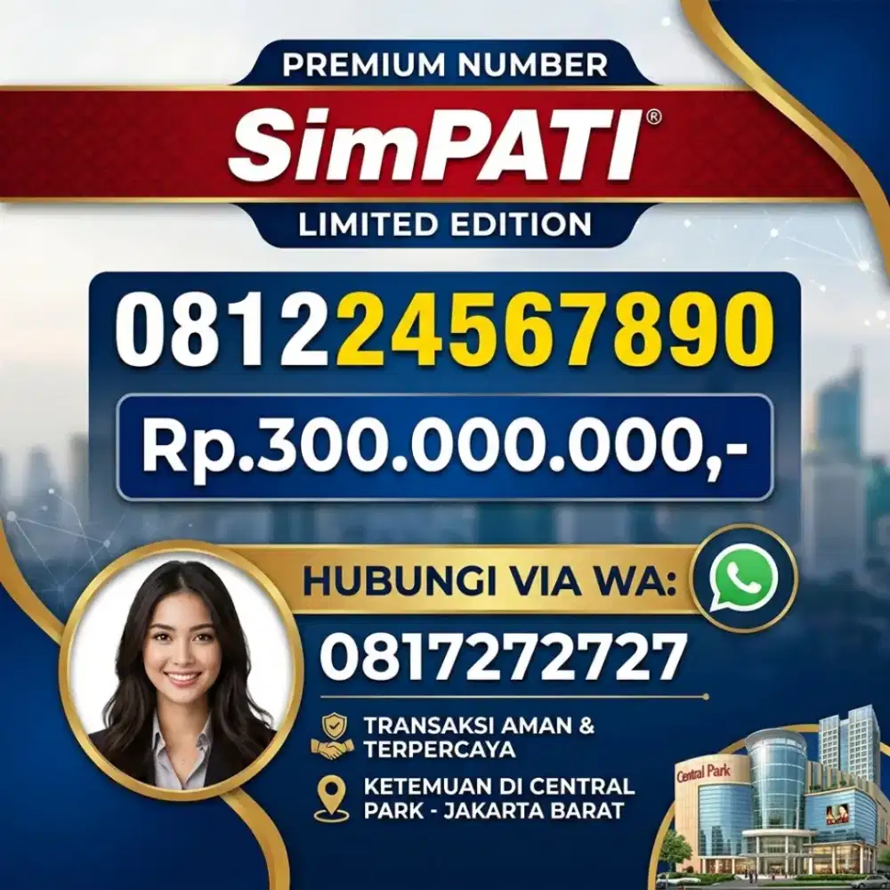 NOMOR CANTIK SIMPATI 24567890