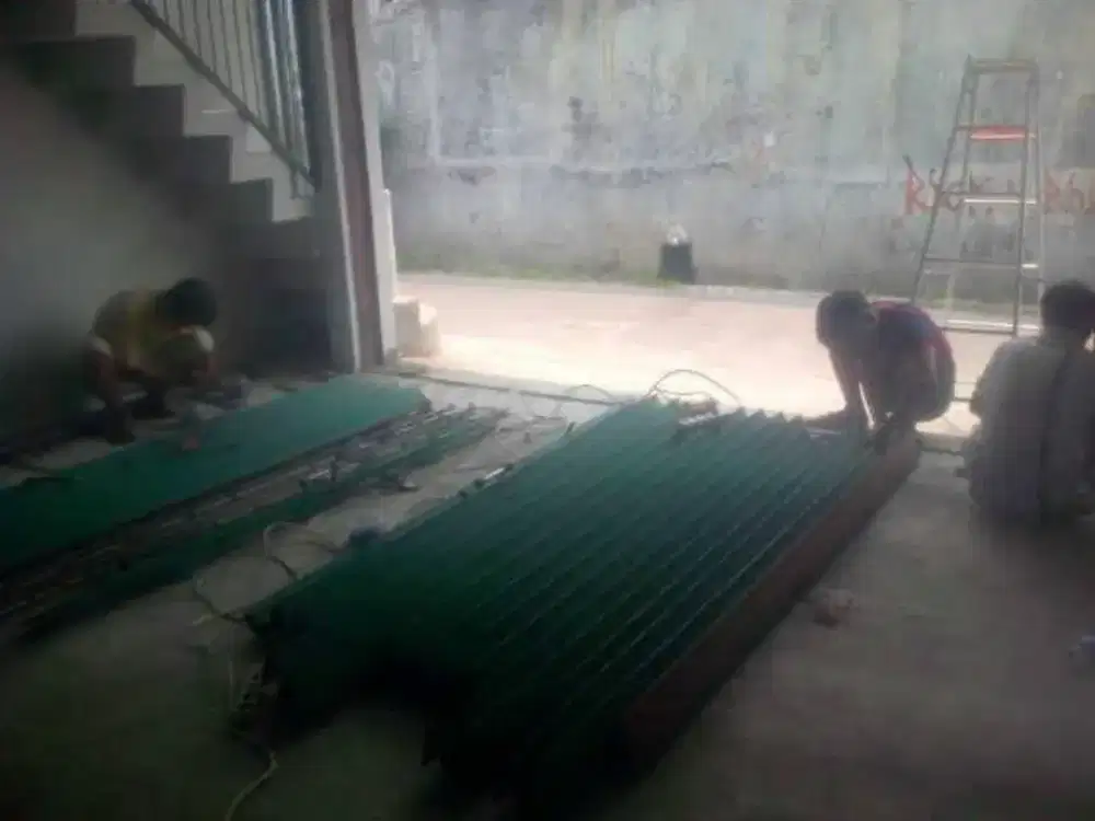 Service rolling door folding gate murah area depok cilodong