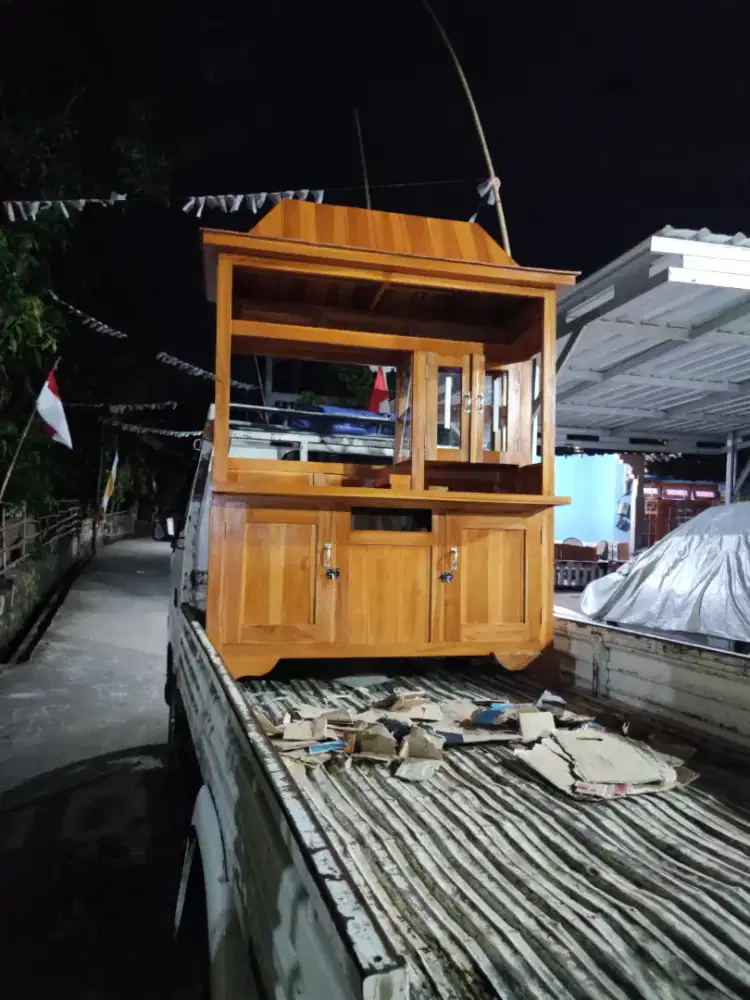 Promo Gerobak Mie Ayam jg Melayani Pesanan Grobak Bakso Bubur Sate dlL