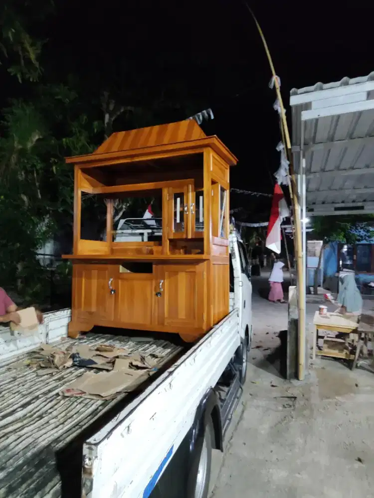 Promo Gerobak Mie Ayam jg Melayani Pesanan Grobak Bakso Bubur Sate dlL