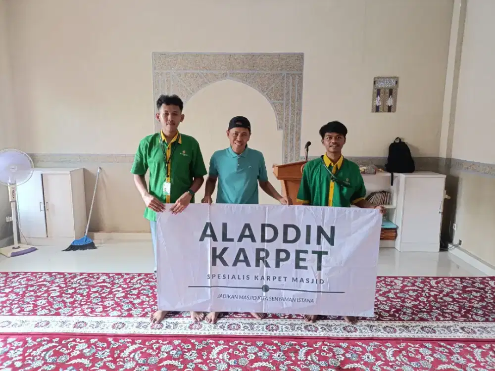 Karpet Masjid Motif Raudhah Tebal Lembut