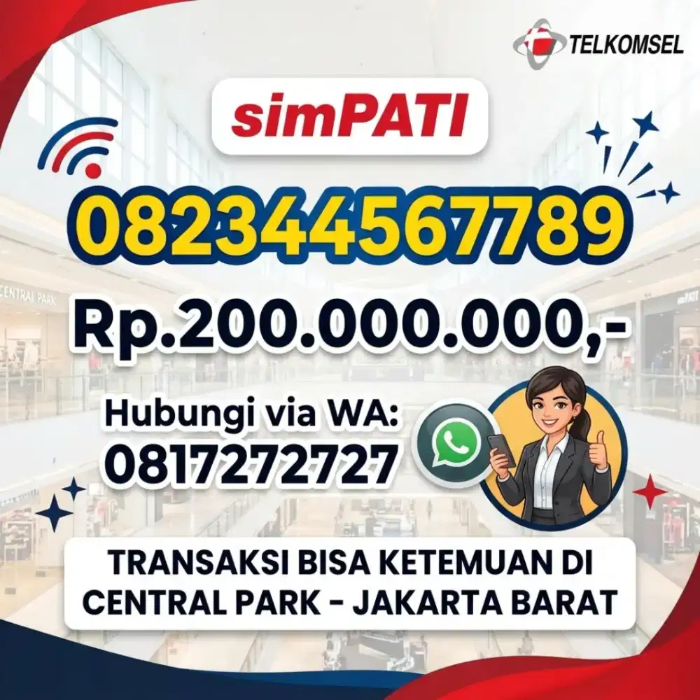 NOMOR CANTIK SIMPATI 44567789