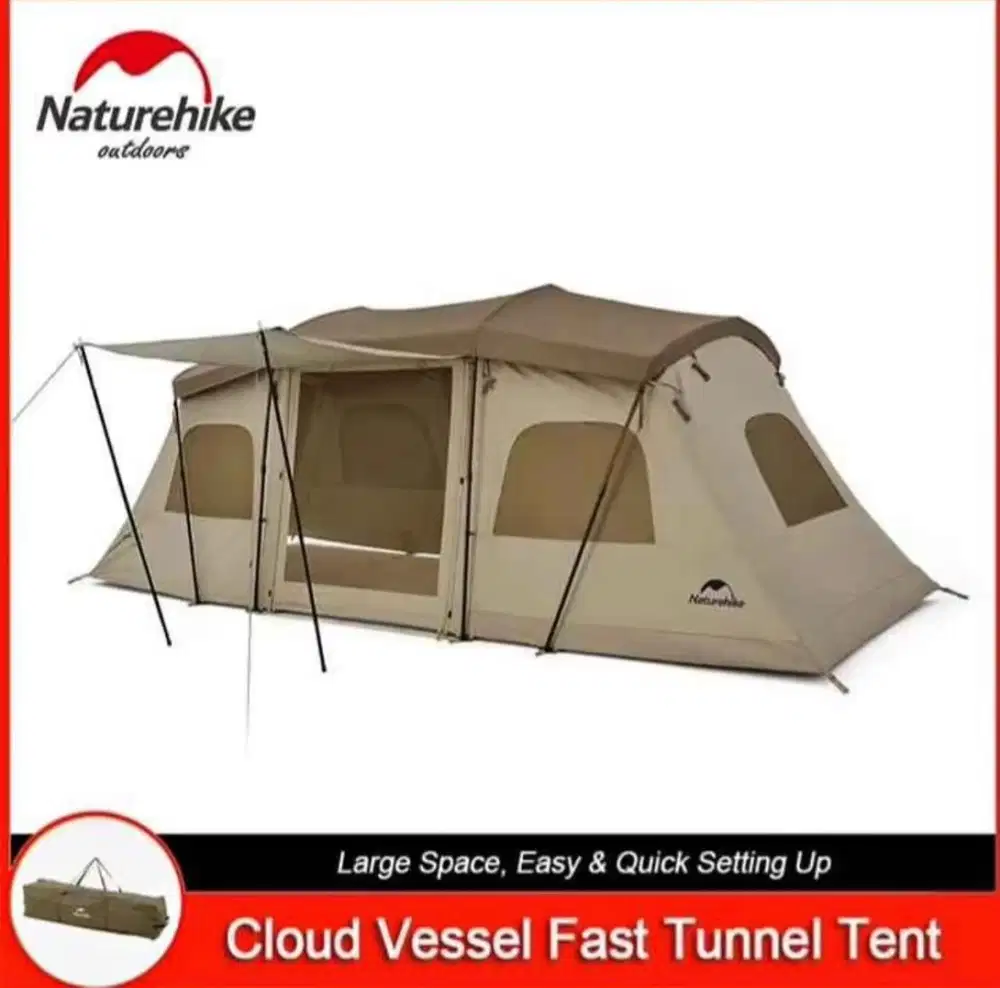 Tenda Camping Naturehike Cloud Vessel Tunnel