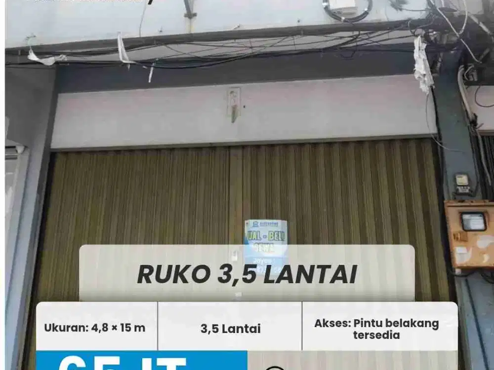 Di sewakan Ruko Batu Aji 3,5 Lantai Batam