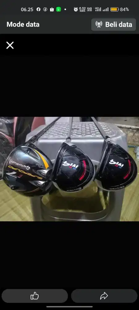 1 SET STIK GOLF taylor made M4