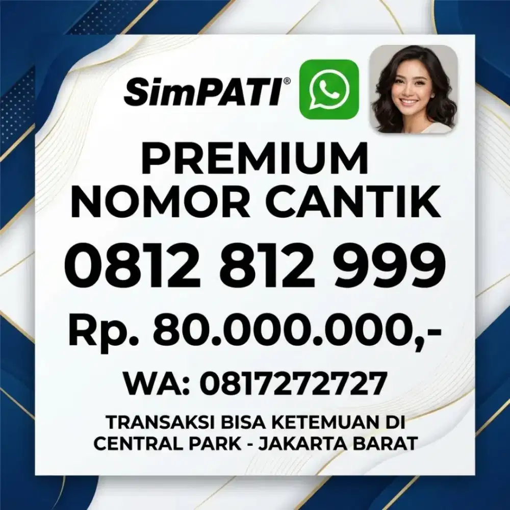 NOMOR CANTIK SIMPATI 812 999