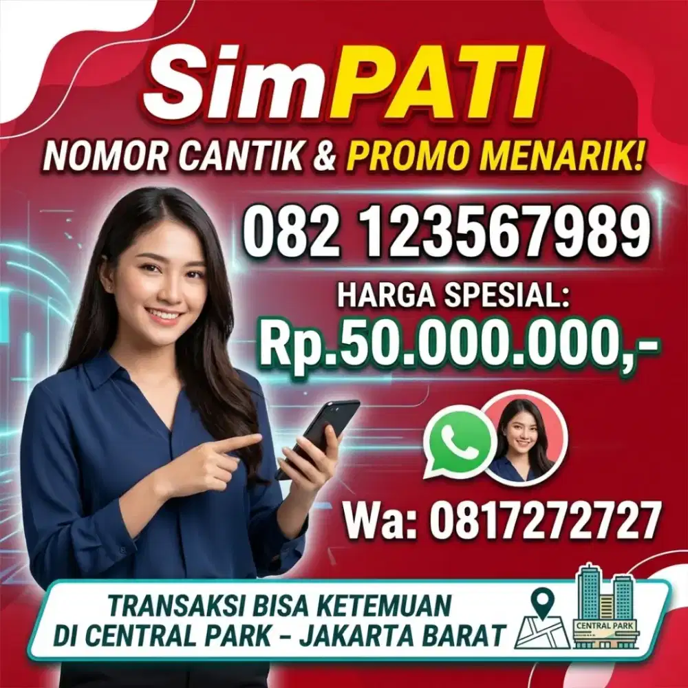 nomor cantik simpati 23567989