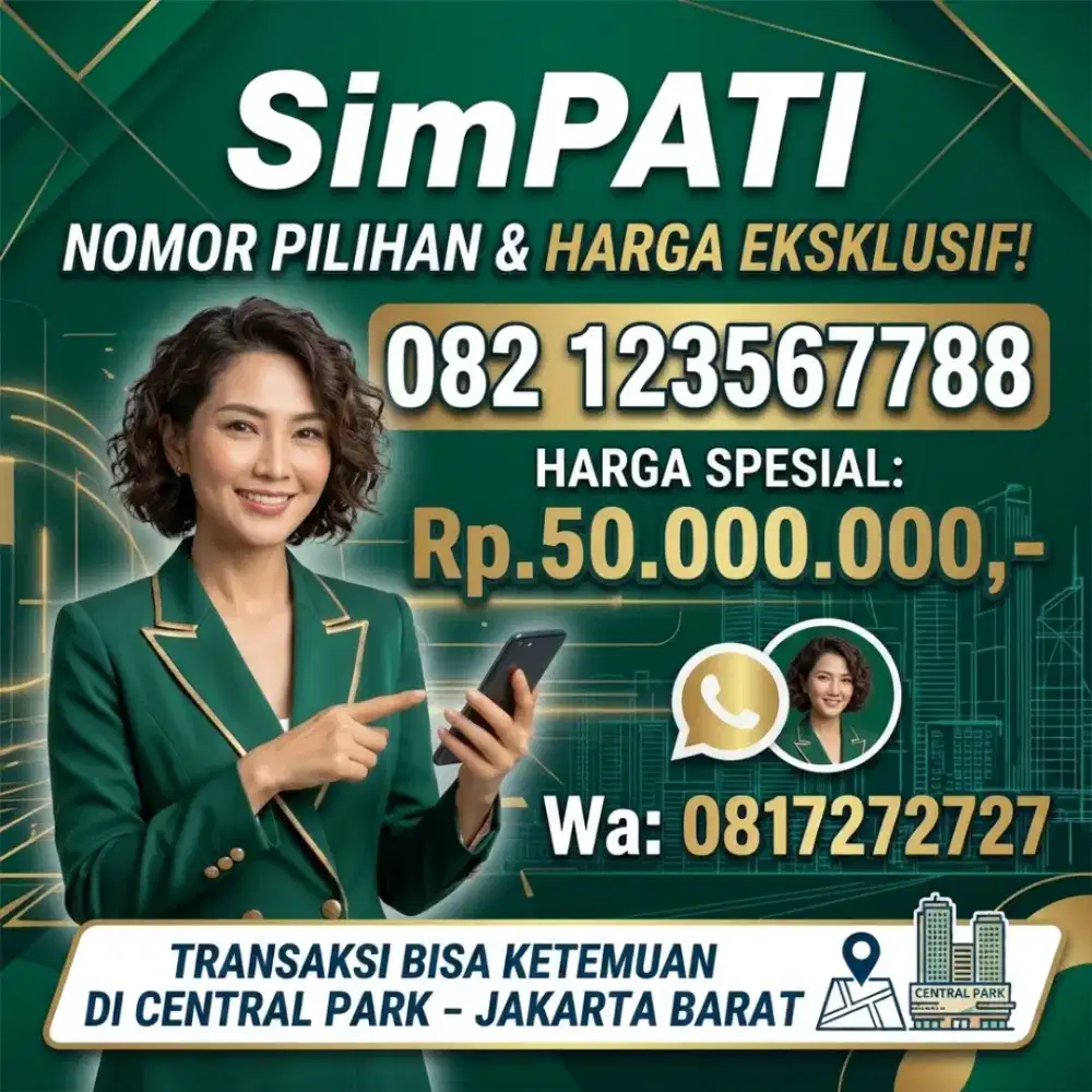 NOMOR CANTIK SIMPATI 23567788