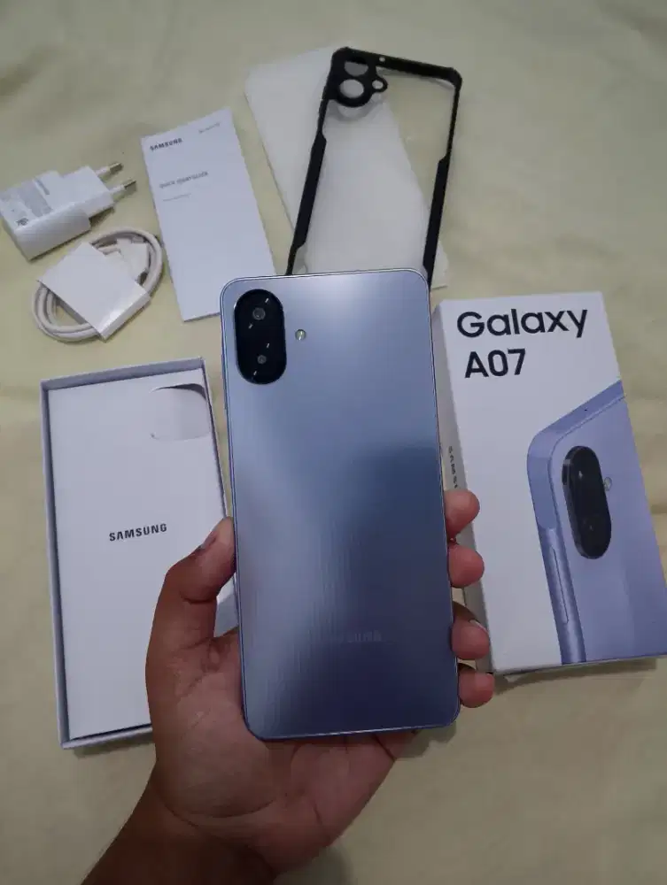 Hp Samsung Galaxy A07 Ram 4+4/64GB Fullset