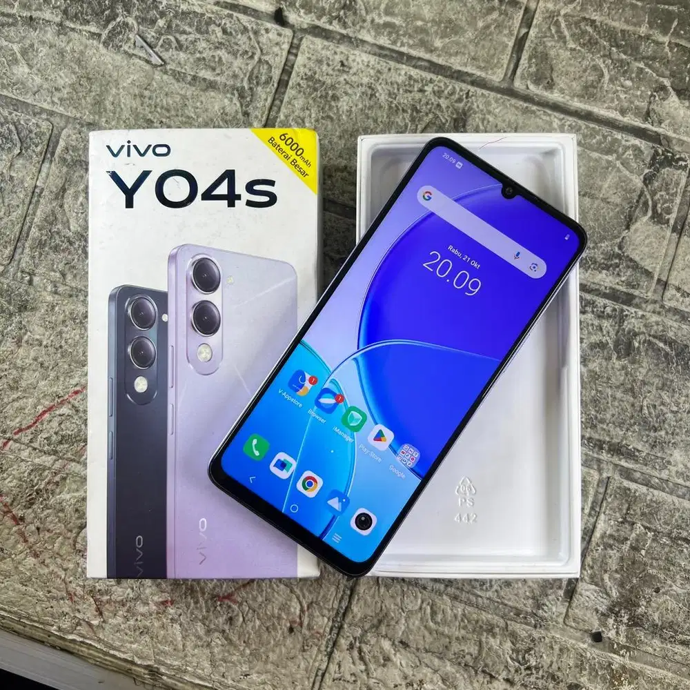 Vivo Y04s ram 4/64 GB Mulus