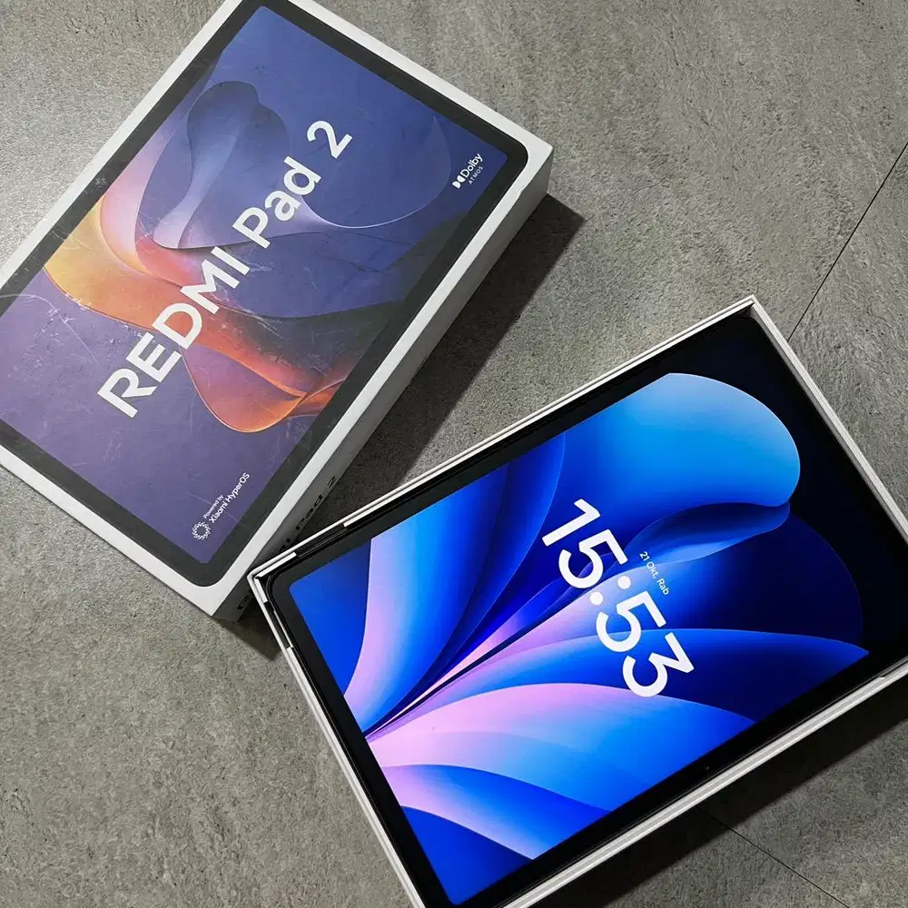 Xiaomi redmi pad 2 ram 4/128 GB Mulus