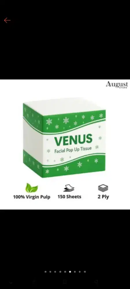 Tisu Serbaguna VENUS 150 Sheets 2 Ply – Rp6.000/Pcs
