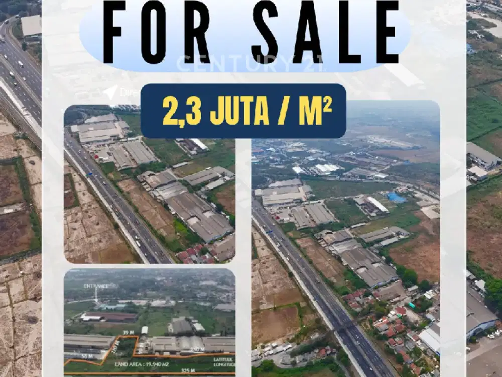 DIJUAL TANAH INDUSTRI STRATEGIS DI KARAWANG TIMUR