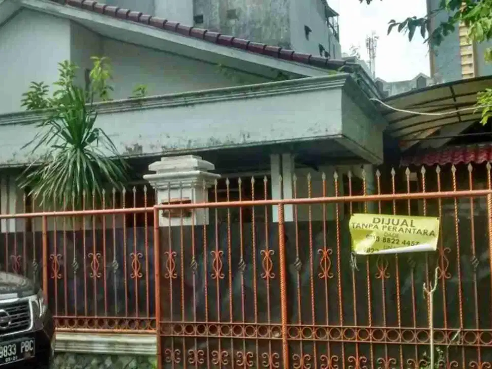 Rumah petojo luas hitung tanah saja