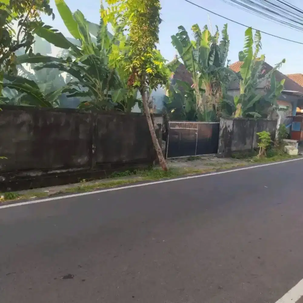 Jual tanah 209 m2 sdh tembok di Jl Tukad Batanghari Renon Denpasar